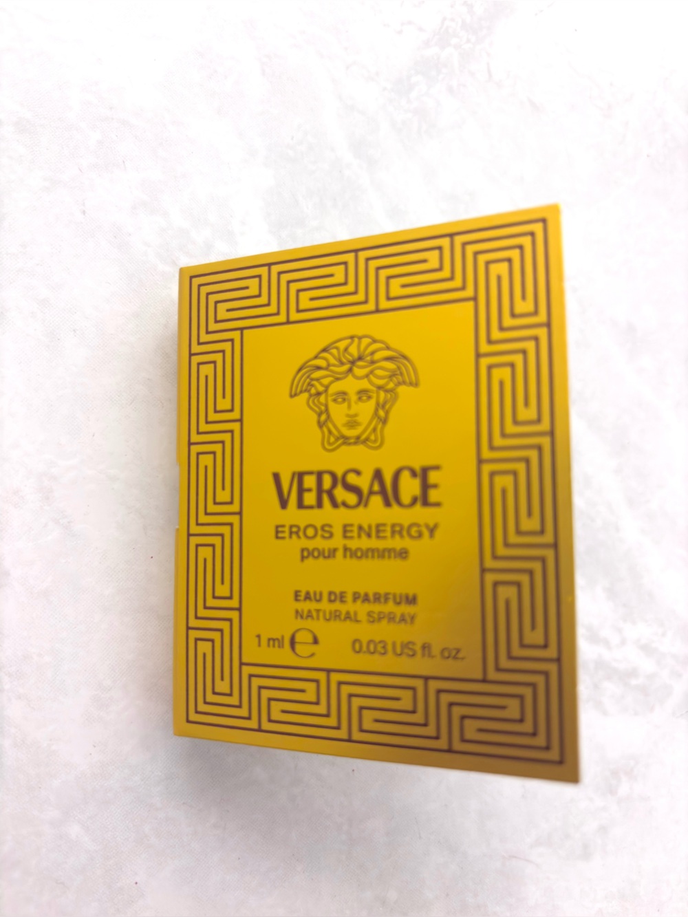 New Versace Eros Energy Eau de Parfume sample mini
